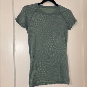lululemon athletica Mesh Short Sleeve Tee - Sage Green